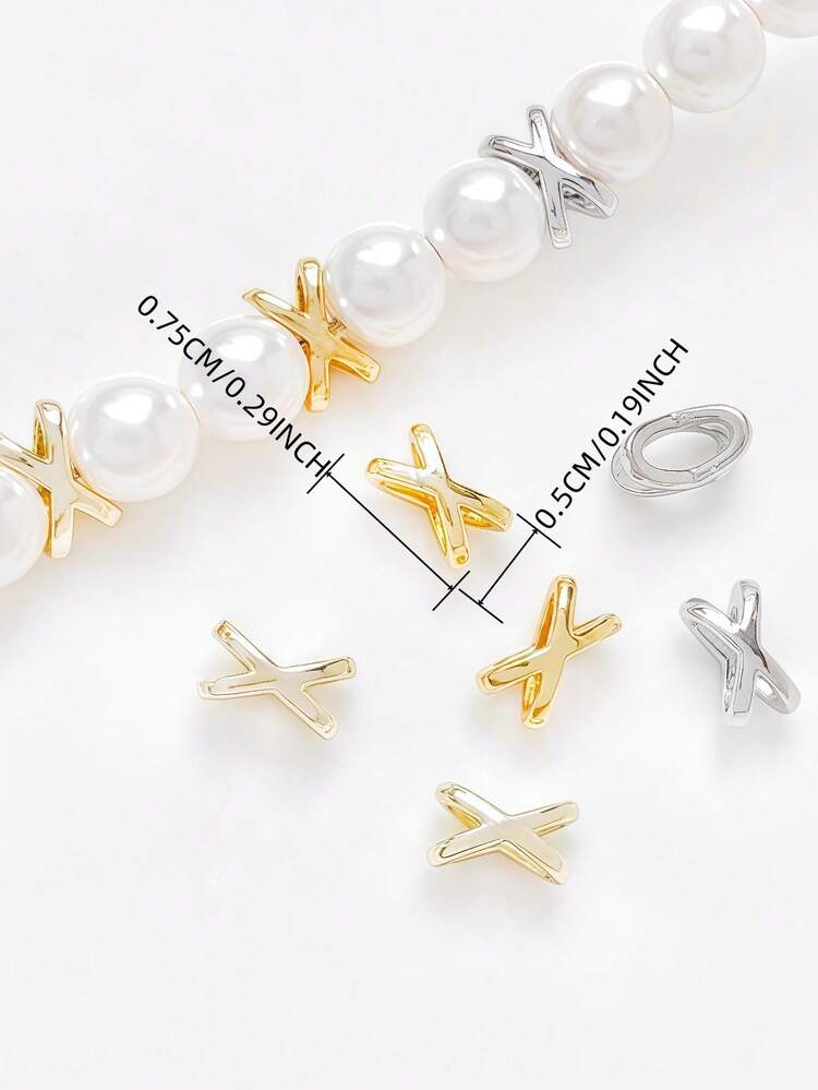 160颗芒状间距珠。适用于耳环、项链、手链、串珠、钥匙扣、珠宝制作。钥匙扣装饰，DIY魅力配饰。制作您自己独一无二的珠宝。DIY魅力珠宝配饰。工艺品和日常礼品 - spacer bead - 查看 8