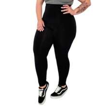Kit Of 3 Plus Size Gym Leggings With Reinforced Stitching - Multicolor - View 3