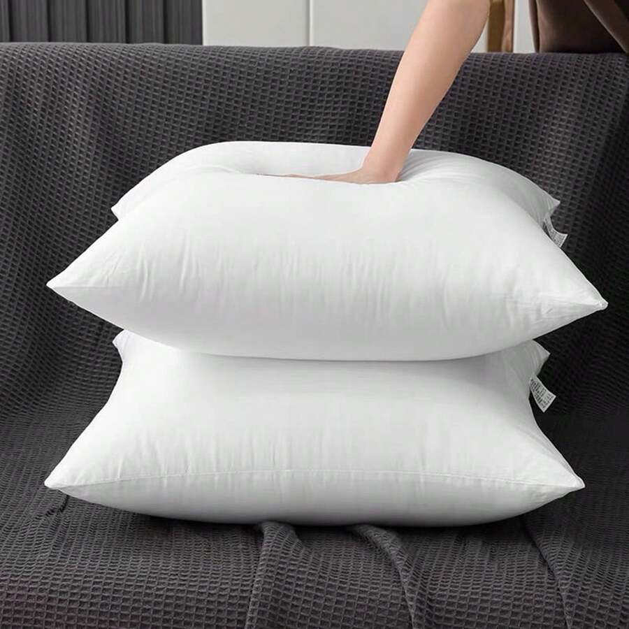 1pc High-Density Support Throw Pillow Insert, Versatile For Sofa, Bed, Car, Multi-Season