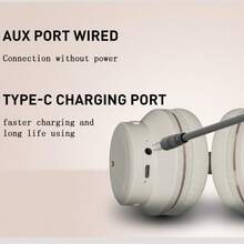 Écouteurs Bluetooth H9, sans fil pliables et portables, autonomie ultra longue, gaming, basses stéréo, microphone intégré pour les appels, contrôle du volume