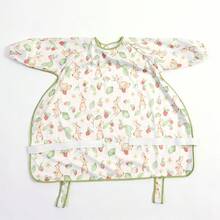 1 件长袖婴儿围兜 - 婴幼儿 6-36 个月 - 连体婴儿自学断奶围兜 - 易擦拭、柔软且防水 - 彩色 - 查看 12