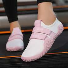 Women's Indoor Soft Bottom Fitness Shoes, Squat, Deadlift, Jump Rope, Competitive Sports, Barefoot Yoga, Non-Slip, Autumn/Winter, Flat Cross-Training Sneakers