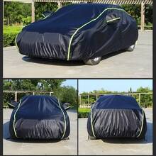 209*79*59 Inch Universal Car Sedan Cover Full Cover Sunlight Water Resistance UV Protector - Đen mới - Xem 7