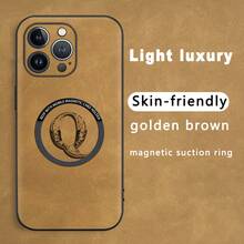 Funda para teléfono móvil con diseño de la letra Q, hecha de imitación de piel de oveja y con cierre magnético. Compatible con los modelos 12 al 16 Plus, Pro y Pro. Presume de un aspecto elegante y de alta calidad, lo que la convierte en una excelente opción. - Colores mixtos 1 - Ver 5