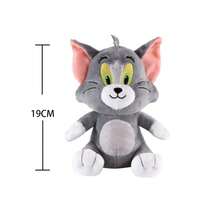 Tom And Jerry | 1pc Classic Tom And Jerry Plush Toy Christmas Gift Cartoon Movie Figures Cat Mouse Cute Stuffed Animals Doll For Kids Soft Huggable Plushie - Multicolor - View 9