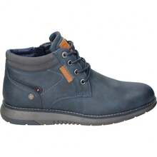 REFRESH | Stivali casual Refresh da uomo – Stivali dettagliati – Stivali con cerniera e lacci – Stile casual – per l'inverno – Comodi e versatili – Abbinabili – Modello 173249 - Blu - Visualizzare 1
