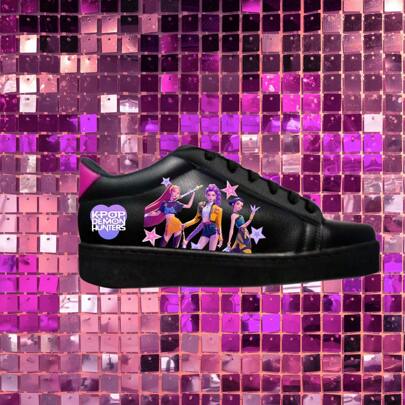 Tenis De Guerreras K-pop Para Niña Niño Moda Guarderia canina Top lindo Anime Hunter