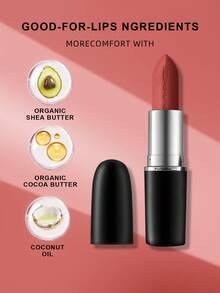 MAC M.A.C XIMAL Satin Matte Lipstick - 682 Mull It To The Max (Dirty Peach) 3.5g - 682 MULL IT tO tHE MAX 0.12 Oz./3.5g - View 4