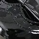 glossy black