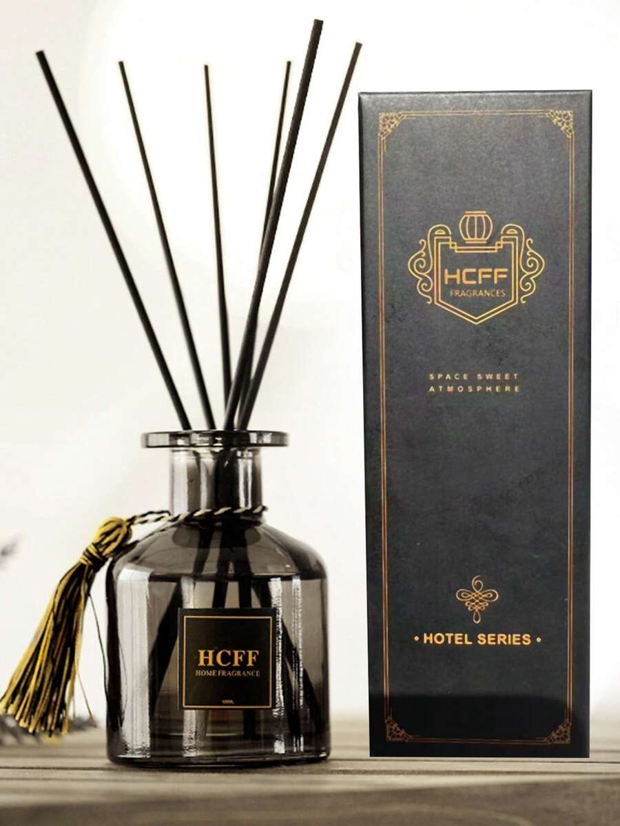 1/8 包 2 盎司/50 毫升藤条香薰礼盒套装，包含茉莉和薰衣草精油，无焰香薰机，清新空气，是家居装饰、酒店、客厅、书房、卧室、浴室的理想之选。 - 多色 - 查看 1