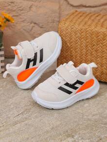 1 par de zapatos deportivos casuales, ligeros y antideslizantes de PU, adecuados para el otoño, de estilo moderno y apropiados para estudiantes de ambos sexos