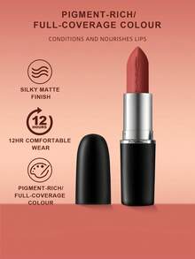 MAC M.A.C XIMAL Satin Matte Lipstick - 682 Mull It To The Max (Dirty Peach) 3.5g - 682 MULL IT tO tHE MAX 0.12 Oz./3.5g - View 5