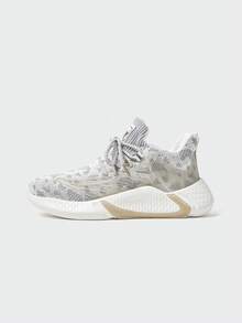 MASKERT Damen Freizeitschuhe, Damen Outdoor Mesh Schnürschuhe, Damen atmungsaktive, bequeme und vielseitige Freizeitschuhe mit dicker Sohle