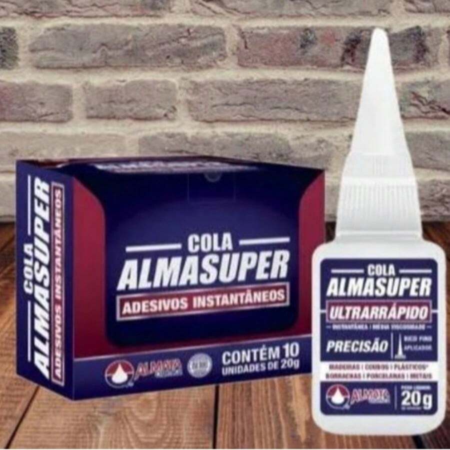 Almasuper Ultra-Fast Precision Instant Adhesive Glue 20g - 白色 - 查看 1