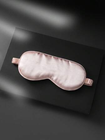 Satin Pleated Eye Mask, Blackout Sleep Mask For Eye Fatigue Relief, Suitable For Students, Children, Men And Women, Ideal For Travel And Dorm, Individually Packaged,School,Back To School,Travel,Travel Essentials,Home Essentials,Eye Mask,Sleep Mask
