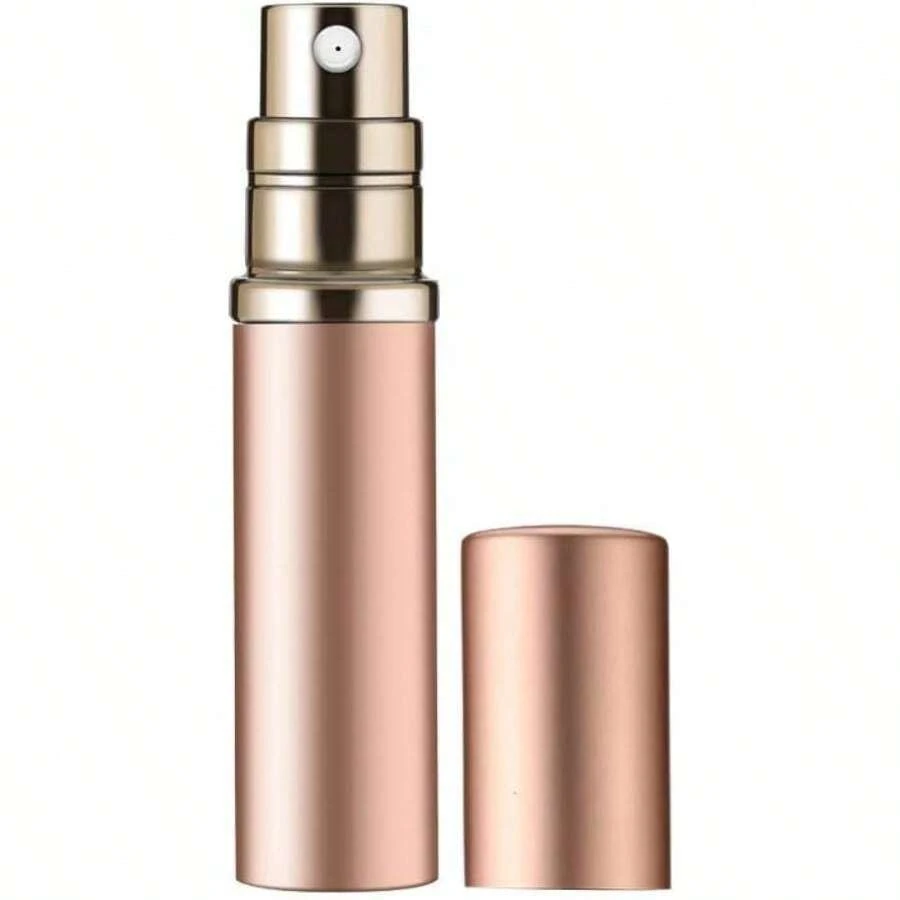 Travel Essentials Women Men, Travel Perfume Bottles Refillable, Perfume Atomizer Spray Container, Portable Easy Pump Refilled 5ml Bottle Flying, Purse, Vaction Essentials - vàng hồng - Xem 1