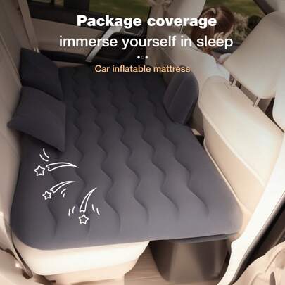 Easypie Selection 1 Peça Cama Inflável para Banco Traseiro de Carro - Cama de Ar Universal para SUV/Sedan, Colchão de Dormir Portátil para Viagem e Camping - Presente Perfeito para Motoristas