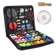 98pcs Sewing Tools Needle Thread Kit With Portable Sewing Box, DIY Home Sewing Tools For Traveling And Household Use - Multicolor - View 2