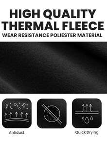 Fleece Balaclava Hat Ski Mask, Winter Balaclava Hat Face Mask For Men & Women, Warm Fleece Motorcycle Full Face Cover For Cold Weather - A - View 5