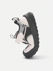 Balabala 婴儿脚趾保护鞋 2025 户外防滑步行鞋 - 白黑色調 - 查看 6