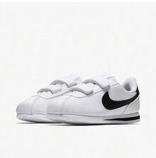 Nike 幼儿新款休闲轻便运动鞋 - 白色/黑色 - 查看 8