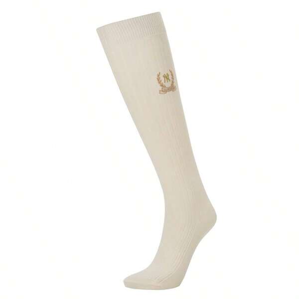 MLB Varsity Strick Creme Socken, Unisex