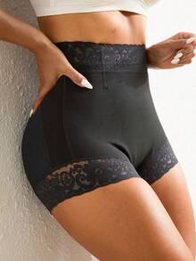 High Waist Seamless Shapewear Briefs For Everyday Tummy Control And Butt Lift - Black - View 5