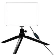 10 英寸 LED 环形灯，带三脚架和手机支架，可调光，适用于视频、摄影、自拍、Vlog、化妆、直播 - 黑色 - 查看 8