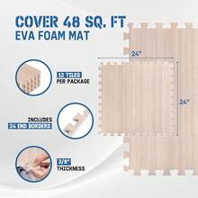 Madera de Nogal Clara - 48 pies cuadrados - 12 piezas