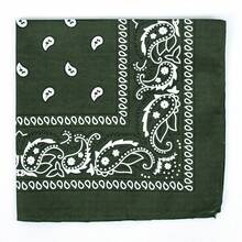 1 chiếc khăn vuông nhỏ in họa tiết Paisley cổ điển dành cho nữ, băng đô, dây buộc tóc trang trí, khăn bandana - Nhiều màu - Xem 30