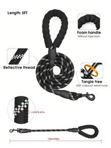 防拉扯狗背带，配备双牵引绳夹，可调节软垫反光牛津布背心（防勒颈），易操控手柄——适合所有尺寸的狗狗。下单前请确认尺寸！（仅包含背带，牵引绳另售！）