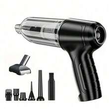 Portable Wireless Vacuum Cleaner, High-Power Mini Vacuum, Compressor Air Blower And Pump Handheld Vacuum With Brushless Motor Suitable For Car, Home, Office, Camping, Computer Keyboard Laptop Dust Cleaning Tool, 2400mAh - Multicolor - View 10