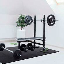 Fitness Floor Mat - 黑色 - 查看 7