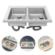 YUNRUX Kitchen Sinks - Silver - View 1