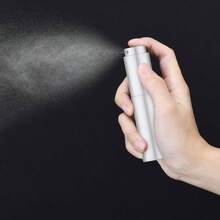 5ML Refillable Perfume Atomizer Bottle Travel, Portable Cologne Atomizer, Pocket Perfume Spray Gold - 霧面銀 - 查看 5