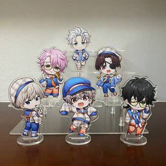 动漫WIND BREAKER 10cm亚克力支架Q版人物小樱KAJI站立模型可爱桌面摆件收藏礼物