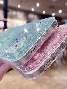 天鹅造型防滑手机壳，兼容三星 Galaxy S25、S24、S24 Plus/S24+、S24 Ultra、S20、S21、S22、S23 以及 11/11 Pro/11 Pro Max、12 Pro Max、13/13 Pro/13 Pro Max、14 Pro Max、15 Pro/15 Pro Max、16 Pro/16 Pro Max、16E。采用军规级防震保护，并拥有闪亮的天鹅造型硅胶外壳。 - 白色 - 查看 4