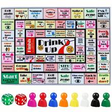 Drinking Board Games For Adults, Rubber Mat Drinking Board Game, Funny Party Interactive Drinking Games For Game Night, Birthday, Family Play Or Any Occasion, Age 21+, 2-8 Players - Multicolor - View 8