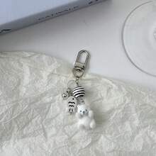 1pc Unisex Cartoon Otter Keychain Cute Bow Heart Star Pendant Cartoon Accessories Bag Pendant; Keychain Bag Jewelry Back To School Season Fall