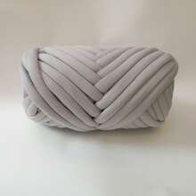 1 Roll Chunky Iceland Yarn, DIY Bag, Handmade Knitting, Pillow, Cat Bed, Super Thick Stuffing Yarn Strips, Suitable For Weaving Various Items, No Tools Needed, Hands-On Crafting For Bags, Baskets, Pillows, Pet Beds, DIY Crafts - Multicolor - View 35