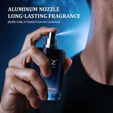 YCZ Midnight Ocean Men's Cologne, 1.7 Fl. Oz. A Long-Lasting Men's Cologne. Featuring A Deep Purple Bottle Design, It Makes An Ideal Gift For The Gentleman. This Men's Pheromone-Infused Cologne Features Notes Of Lemon And Mint; Its Long-Lasting Scent Makes It Perfect For Dates And Everyday Use, And It's Also An Excellent Choice For A Valentine's Day Gift. - 木質香調 - 查看 5