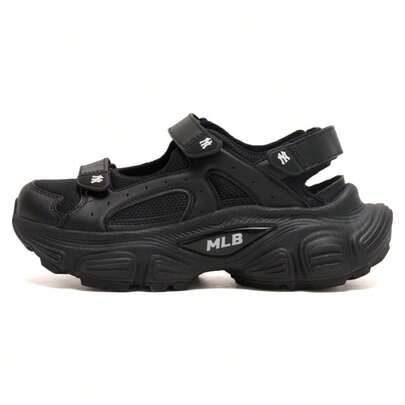 MLB CHUNKY MASK 男女款休闲舒适轻便拖鞋/凉鞋 3ASDW0153-50BKS