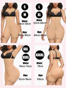 Women High Waist Butt Lifting Shapewear Bodysuit, Slimming Lace Zipper Closure Tummy Control Pants