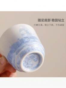 4 piezas Tazas de cerámica con acabado de esmalte agrietado, taza de café con leche para el té de la tarde, regalo de oficina de alta gama, regalo de cumpleaños, regalo para novio/novia, regalo del Día de la Madre