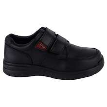 Fratello Shoe Store Fratello zapatos escolares de piel color negro para niño 24312, estilo casual-escolar, ideales para escuela, actividades cotidianas, zapato escolar niño, calzado resistente, fácil de poner, uniforme escolar, school style - Negro - Ver 2