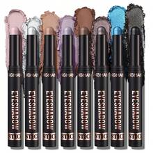 LANGMANNI 8 Colors Eyeshadow Stick Set Matte Professional Bright-Colored Contouring And Highlight Eyeshadow Stick, Cream Waterproof Long Lasting High Pigmented Eye Shadow. - 8 Colors - 查看 10
