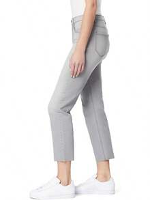 Kensie Jeans The Allie High-Rise Slim Straighthalloween - Luna Wash - View 8