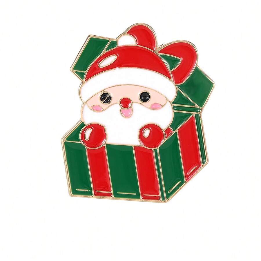 Pretty Santa Claus Collection Brooches Lapel Pins Xmas Gift - 1 - View 1