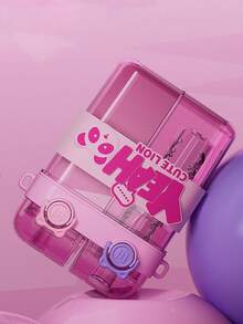 زجاجة مياه رياضية/خارجية سعة 760 مل/25.7 أونصة، جديدة لفصل الصيف ذات سعة كبيرة مزودة بكوب شرب مزدوج وقش، زجاجة مياه جميلة، كوب مياه محمول بتصميم كرتوني، مناسبة للرياضة والأنشطة الخارجية، طريقتي شرب للاختيار من بينهما، مناسبة للمدرسة والتخييم والتنزه