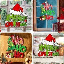1pc Christmas Decoration, Wooden Christmas Hanging Decor, Home, Garden, Fence Decor, Merry Christmas Decor, HOHOHO Decor, Indoor & Outdoor Holiday Party Accessory Home Decor Christmas Decorations Room Decor Winter
